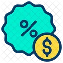 Discount Dollar Offer Icon