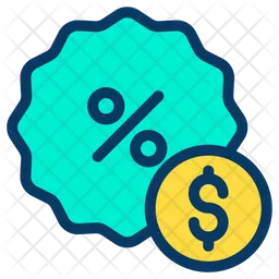 Dollar Discount  Icon