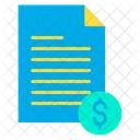 Dollar Document Icon