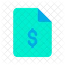 Dollar-Dokument  Symbol