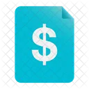 Dollar-Dokument  Symbol