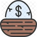 Dollar Egg  Icon
