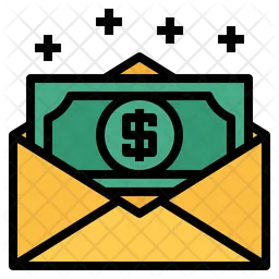 Dollar Envelope  Icon