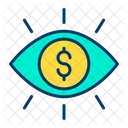 Dollar Eye Dollar Eye Icon