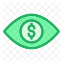 Dollar Eye  Icon