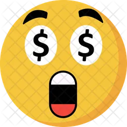 Dollar Eyes  Icon