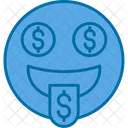 Dollar Face Emoji Dollar Face Icon