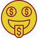 Dollar Face Emoji Dollar Face Icon
