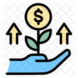 Dollar Flower  Icon