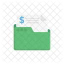 Dollar Folder Dollar Budget Icon