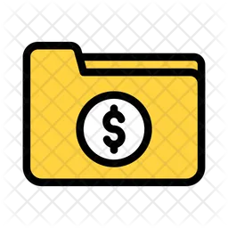 Dollar Folder  Icon