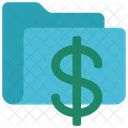 Dollar Folder  Icon