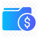 Dollar Folder  Icon