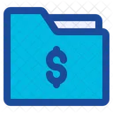 Folder Dollar Money Icon