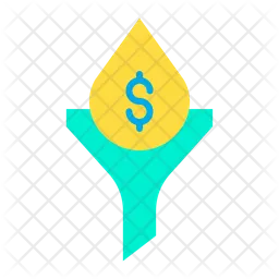 Dollar funnel  Icon