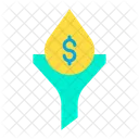 Dollar Funnel Icon