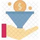 Dollar funnel  Icon
