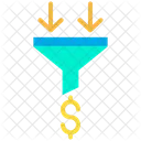 Dollar Funnel  Icon