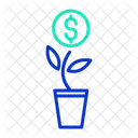 Dollar-Geldpflanze  Symbol