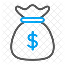 Dollar-Geldbeutel  Symbol