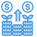 Dollar Growth  Icon