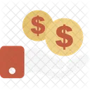 Dollar hand  Icon