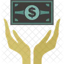 Dollar Dollar Hand Hand Icon