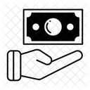 Dollar Hand  Icon