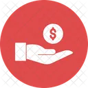 Dollar Hand Investment Money Icon