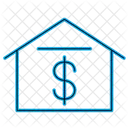 Dollar Home  Icon