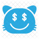 Dollar Argent Emoji Icon