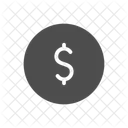 Dollar Coin Money Icon