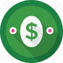 Dollar Coin Usd Icon