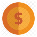 Dollar Currency Exchange Digital Currency Icon