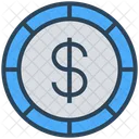 Gambling Casino Dollar Icon