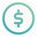 Dollar Money Currency Icon