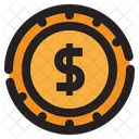 Dollar Currency Exchange Digital Currency Icon