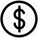 Dollar  Icône