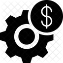 Dollar Process Gear Icône