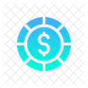Dollar Money Sign Coin Icon