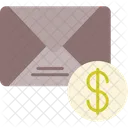 Dollar Email Envelope Icône