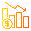 Dollar Money Recession Icon