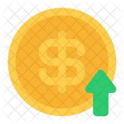 Dollar increase  Icon