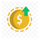Dollar Increase  Icon