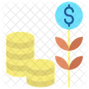 Mmoney Investment Dollar Investment Growth Icon