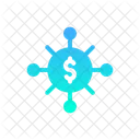 Investment Distribution Currency Icon