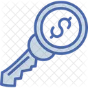 Dollar key  Icon