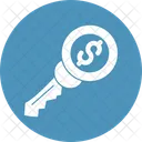 Dollar key  Icon