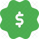 Dollar Label Icon