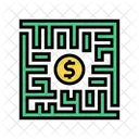 Dollar-Labyrinth  Symbol